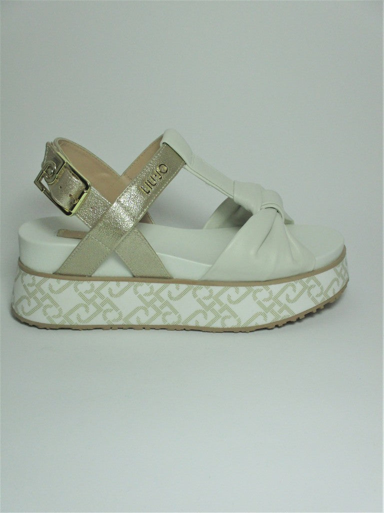 Sandalo Zeppa donna LIU JO Frida3 Bianca
