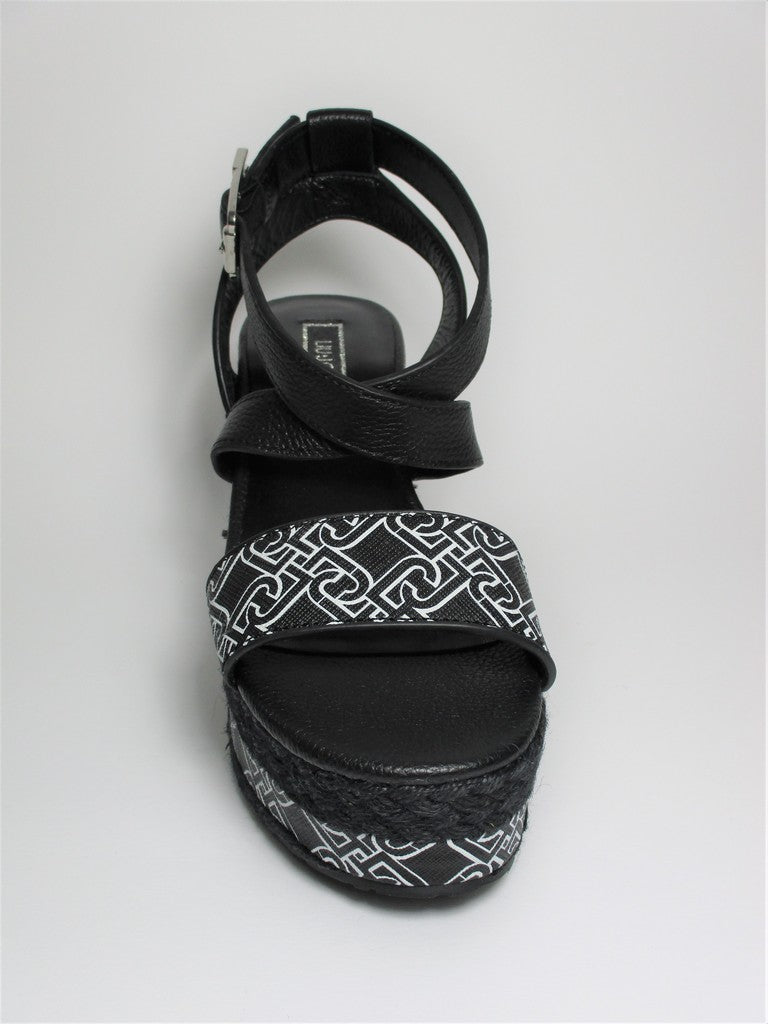 Sandalo Zeppa donna LIU JO Bella2 nera