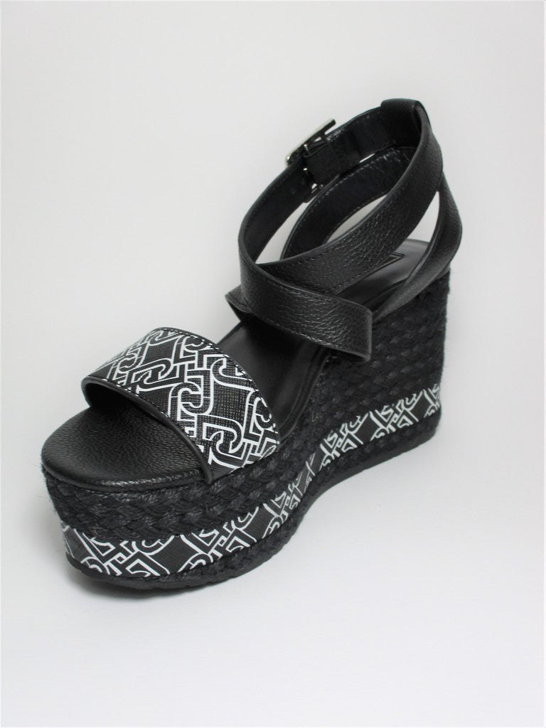 Sandalo Zeppa donna LIU JO Bella2 nera