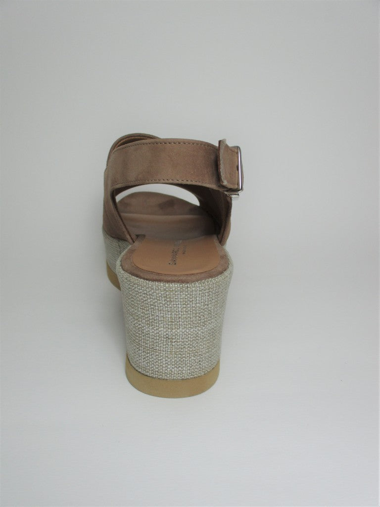 Sandalo pelle donna GIANMARCO SORELLI 2054 Taupe