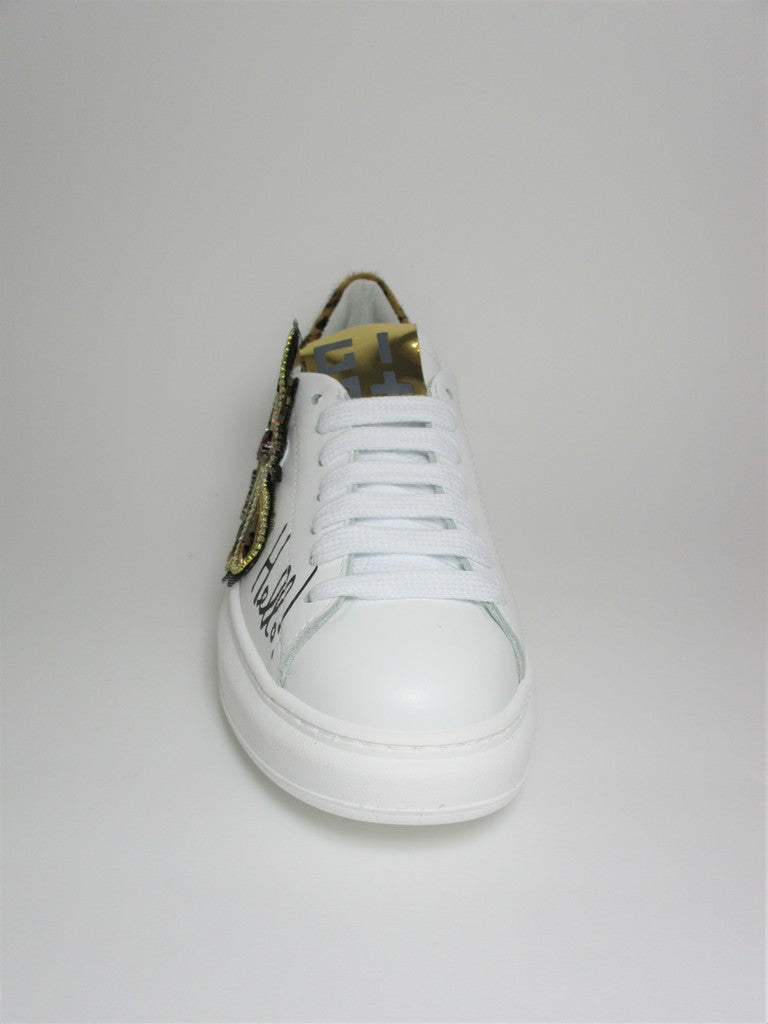 Sneaker pelle donna GIO+ G403A bianca Ape