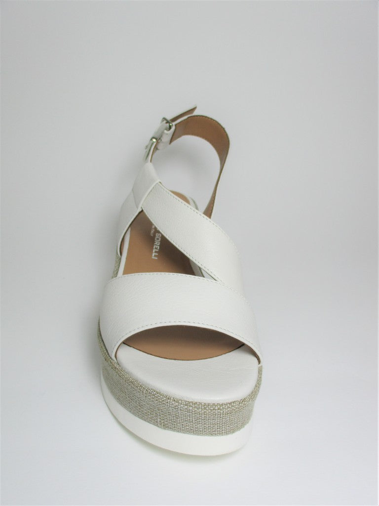 Sandalo pelle donna GIANMARCO SORELLI 1998 Bianca