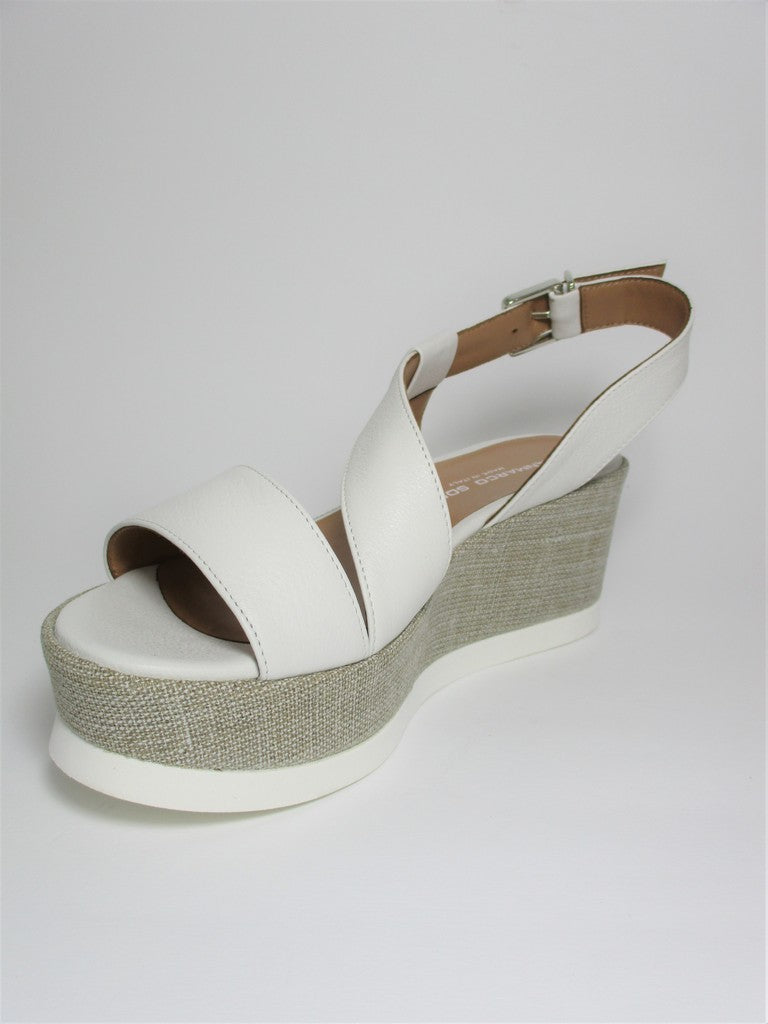 Sandalo pelle donna GIANMARCO SORELLI 1998 Bianca