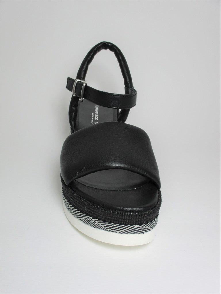 Sandalo pelle donna GIANMARCO SORELLI 2059 Nera