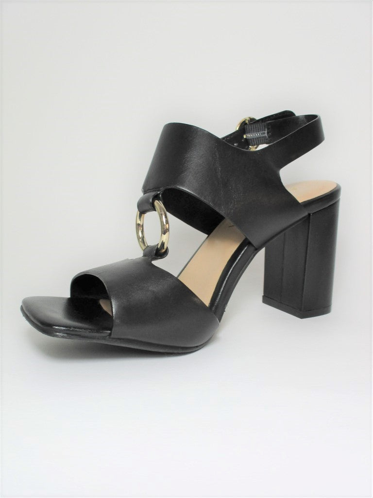 Sandalo pelle donna Apepazza Vera nero