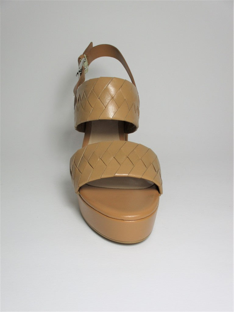 Sandalo pelle donna Apepazza Agnes cuoio