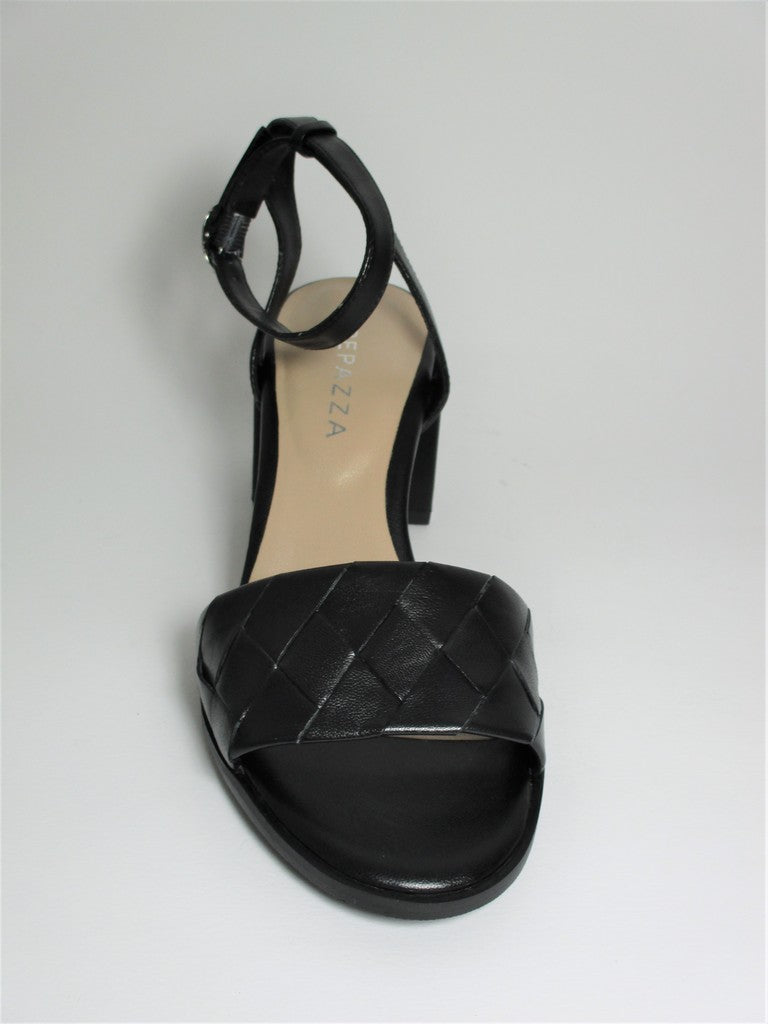 Sandalo pelle donna Apepazza Maggie Nero