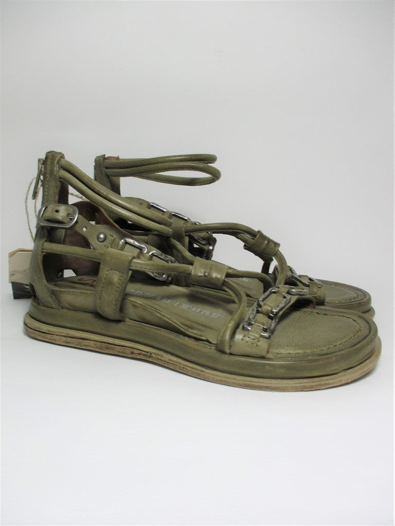 Sandalo pelle donna AS98 699034 Africa