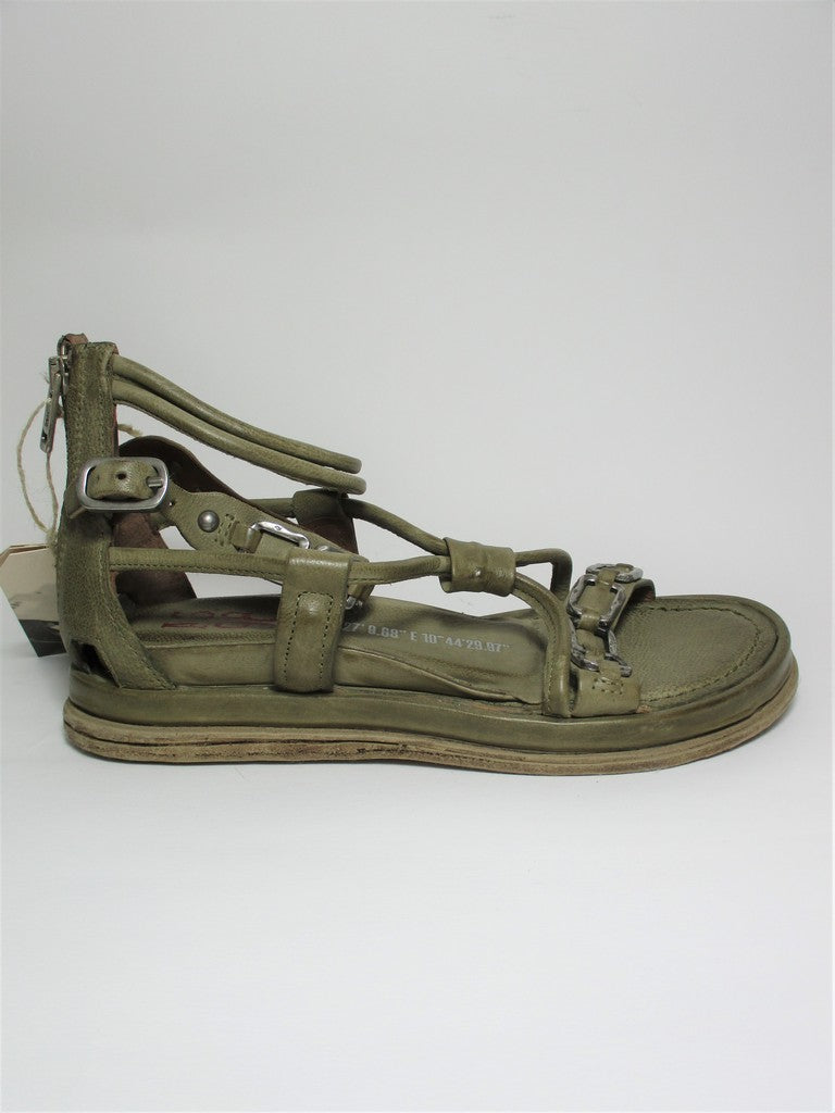 Sandalo pelle donna AS98 699034 Africa