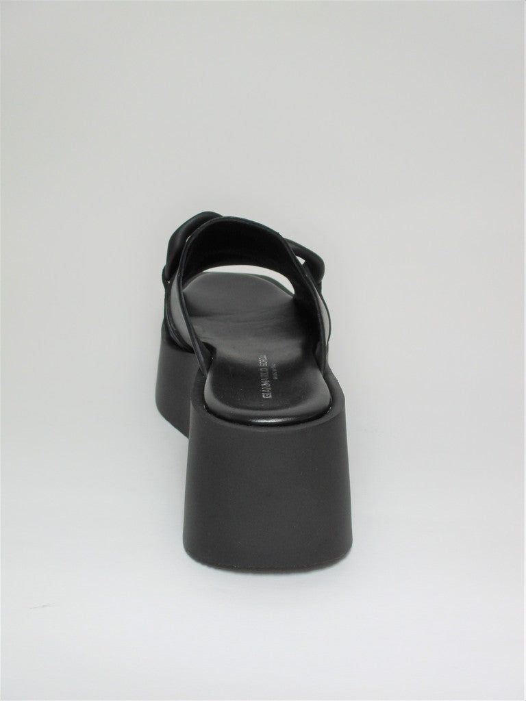 Sandalo pelle donna GIANMARCO SORELLI 2953/OPAK Nero