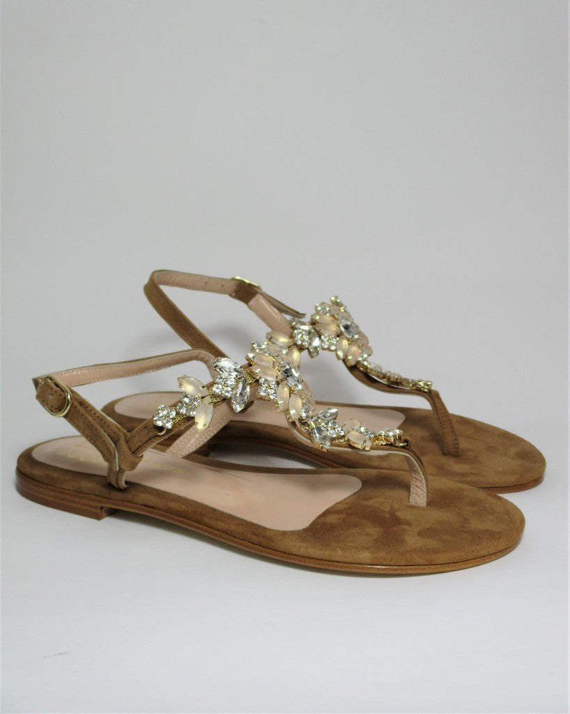 Sandalo donna SIANO VIA ROMA 208 Cuoio