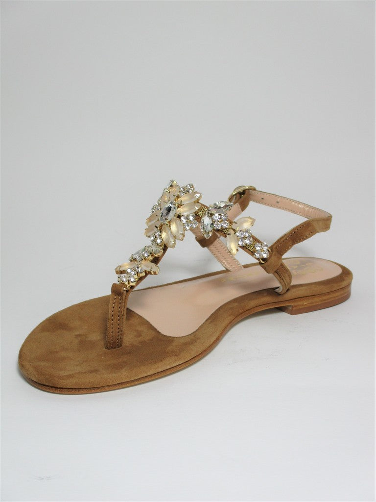 Sandalo donna SIANO VIA ROMA 208 Cuoio