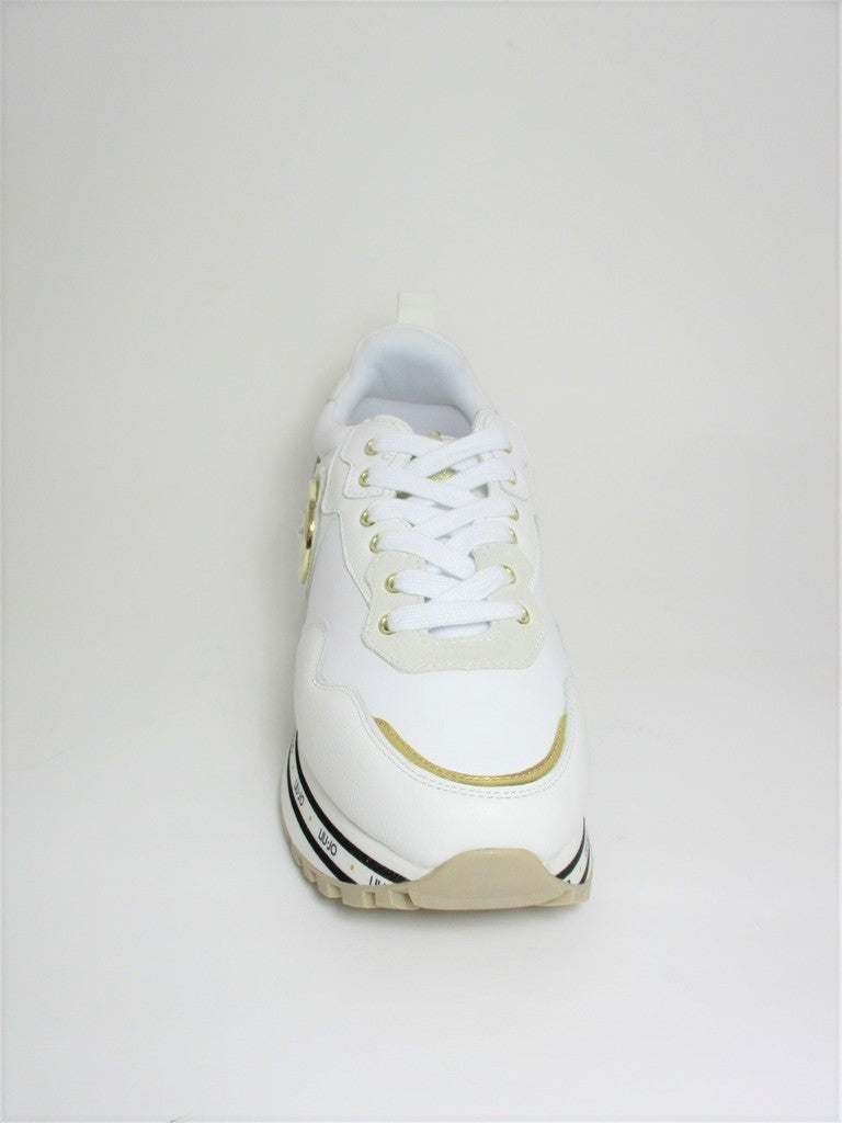 Sneaker pelle donna LIU JO Maxi Wonder 1 Bianca