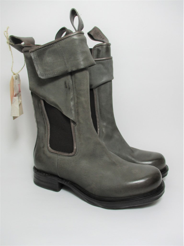 Stivaletto pelle donna AS98 A50216 Cenere