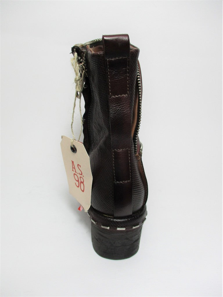 Stivaletto pelle donna AS98 A52204 Sequoia