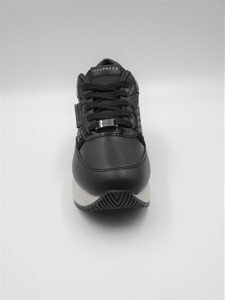 Sneaker donna APEPAZZA ROSLYN nera