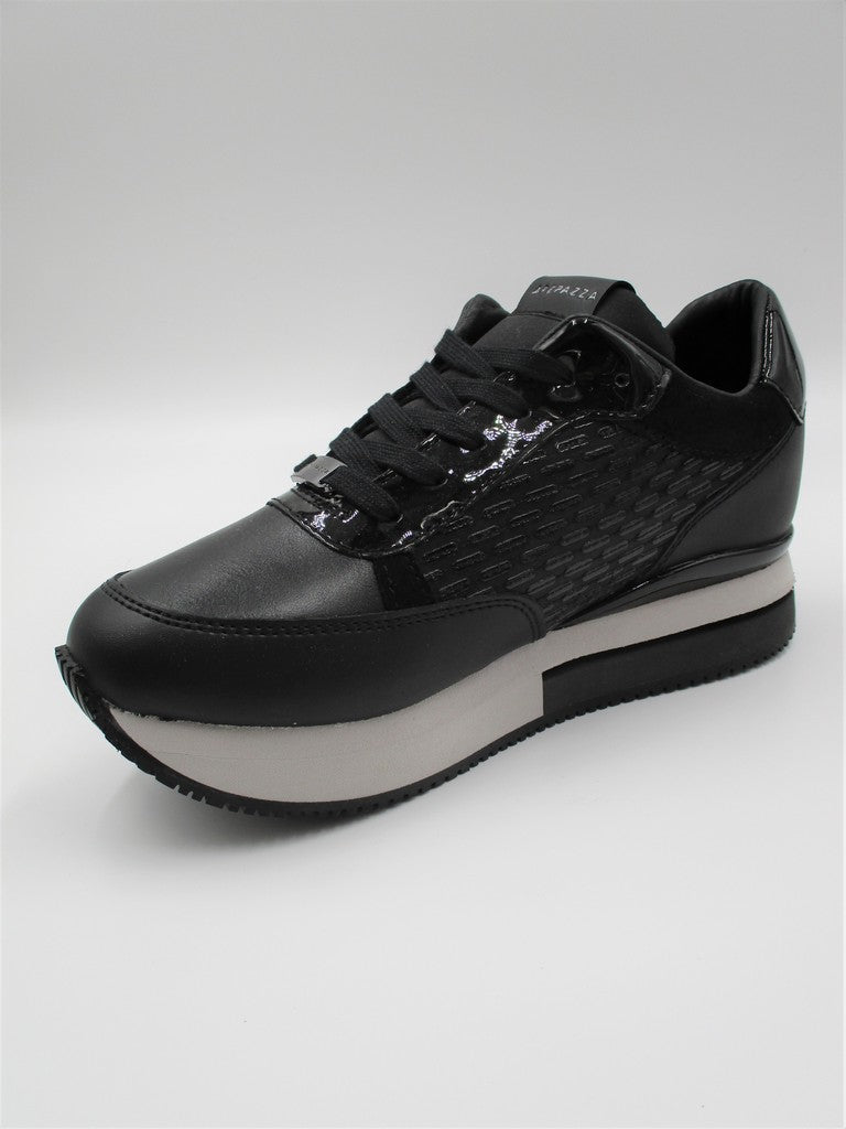 Sneaker donna APEPAZZA ROSLYN nera