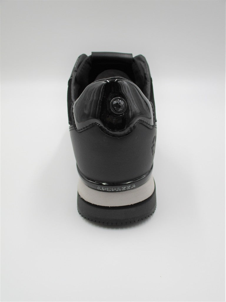 Sneaker donna APEPAZZA ROSLYN nera