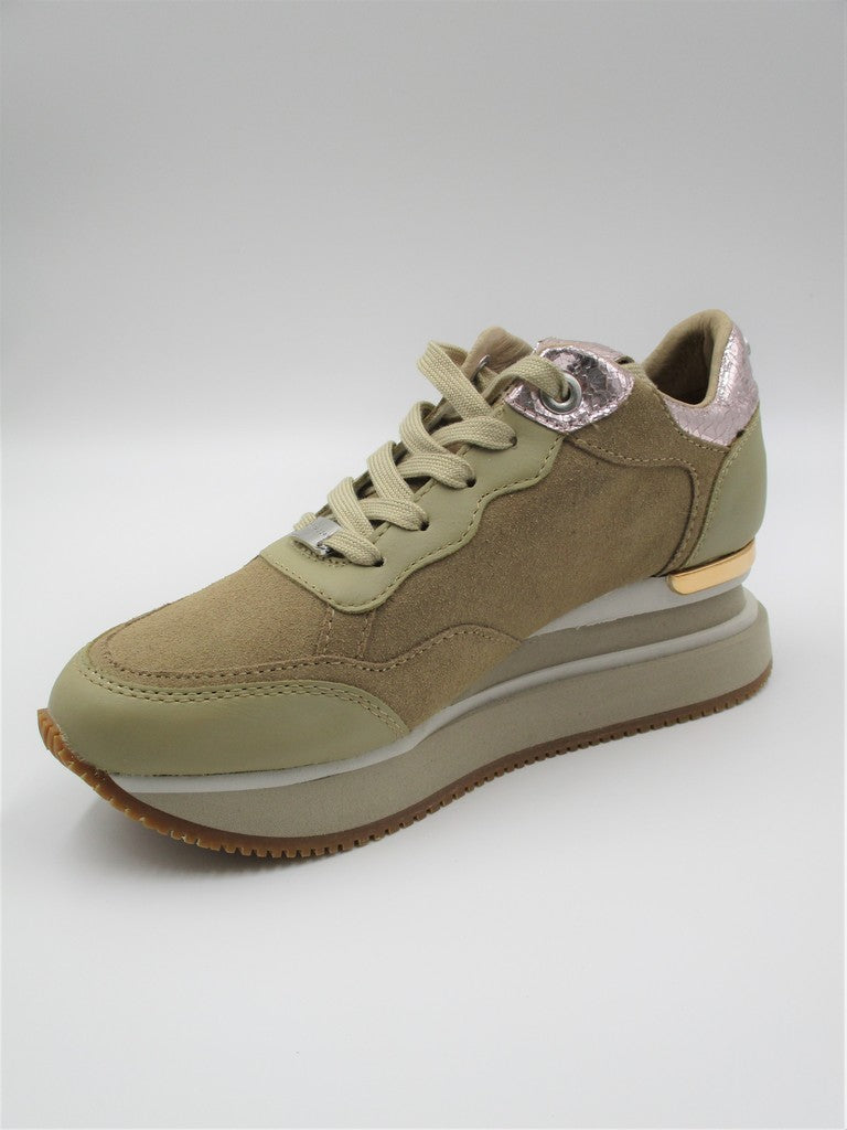 Sneaker donna APEPAZZA MARGOT taupe