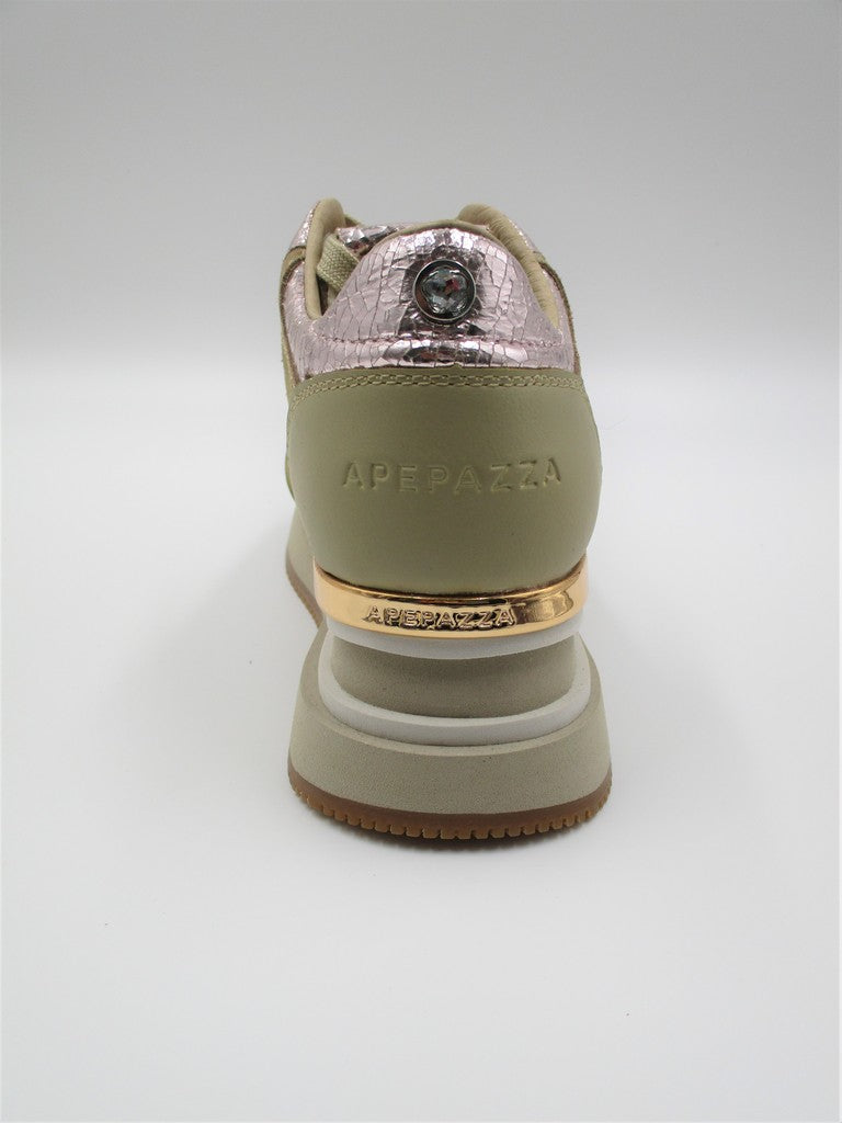 Sneaker donna APEPAZZA MARGOT taupe