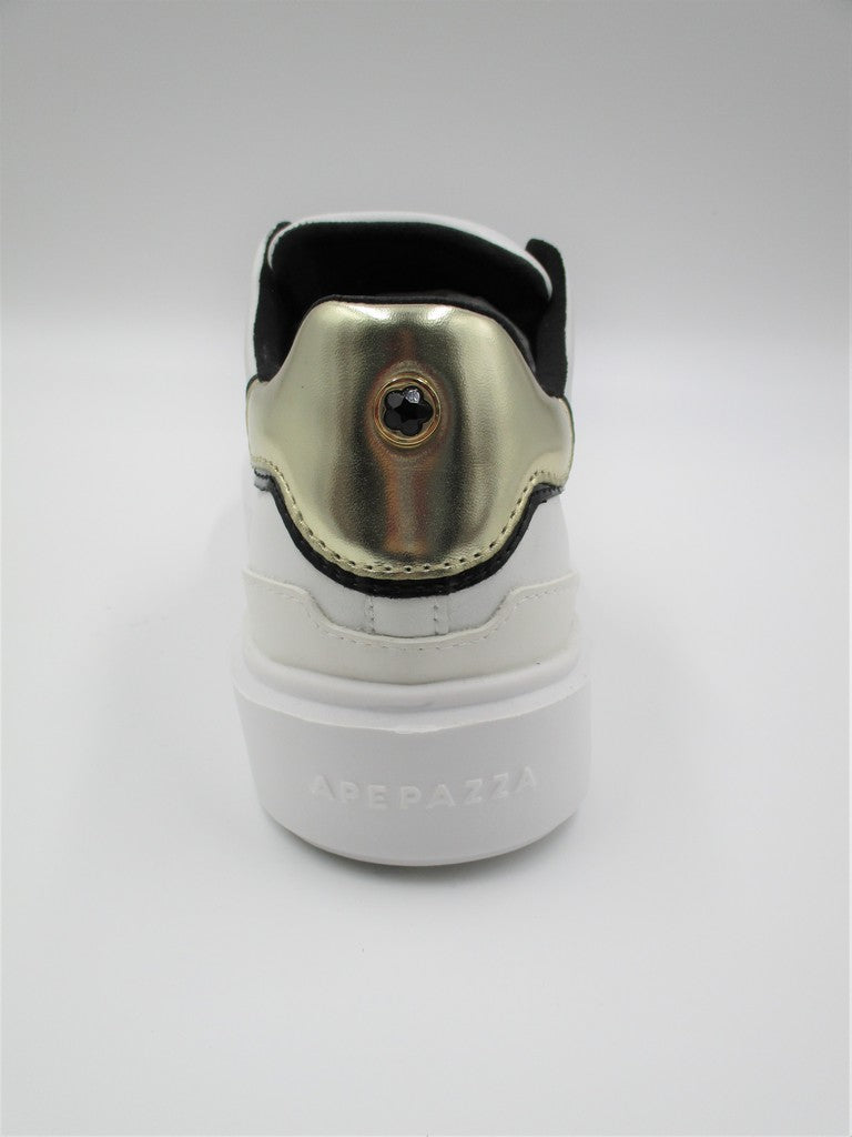 Sneaker Slip On donna APEPAZZA PARIS bianca