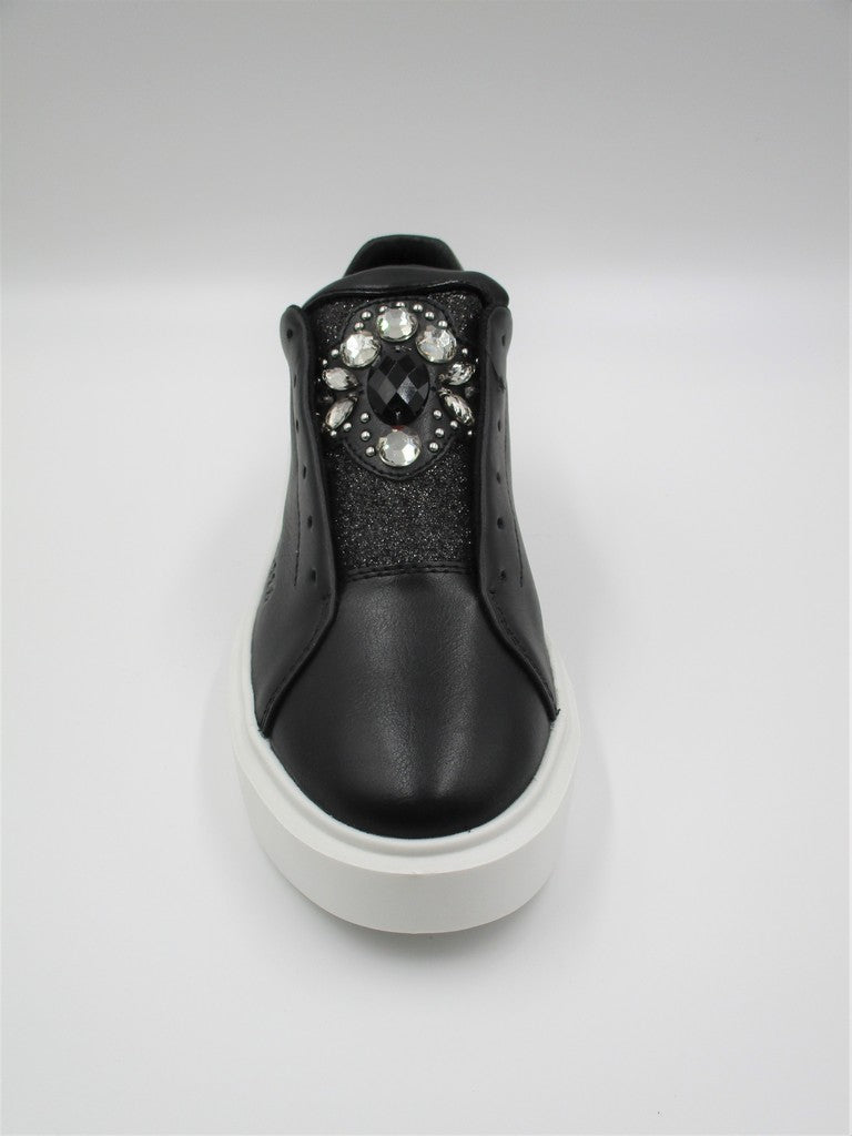 Sneaker Slip On donna APEPAZZA PARIS nera