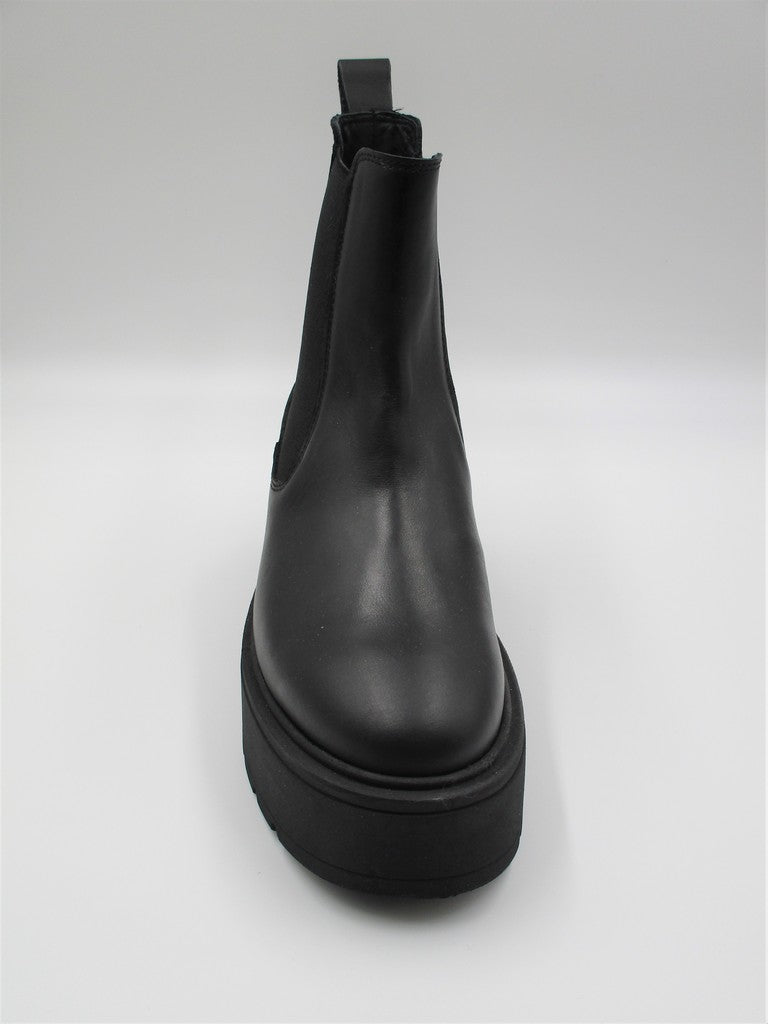 Odette 2302 Ankle boot Wedge leather woman JANET & JANET black