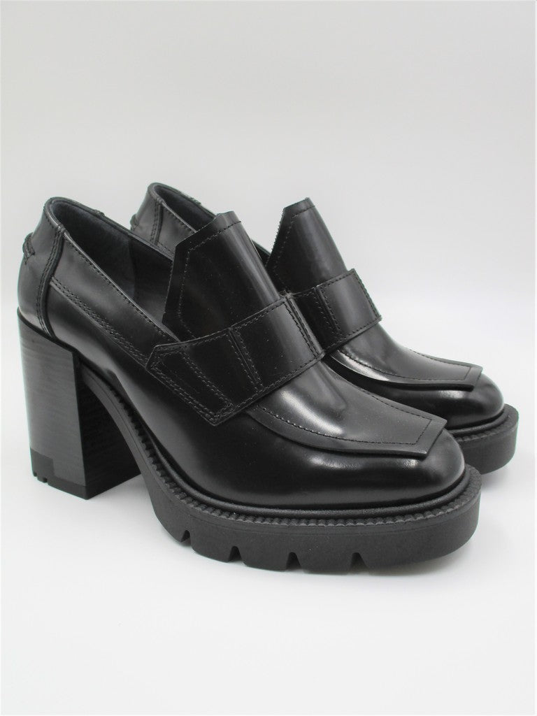 Mocassino Deva 2355 pelle donna JANET & JANET Nero