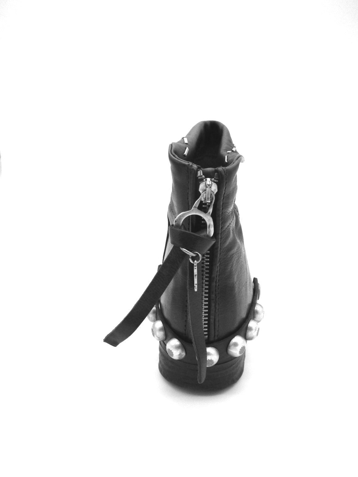 Stivaletto in pelle donna As98 A50212 Nero
