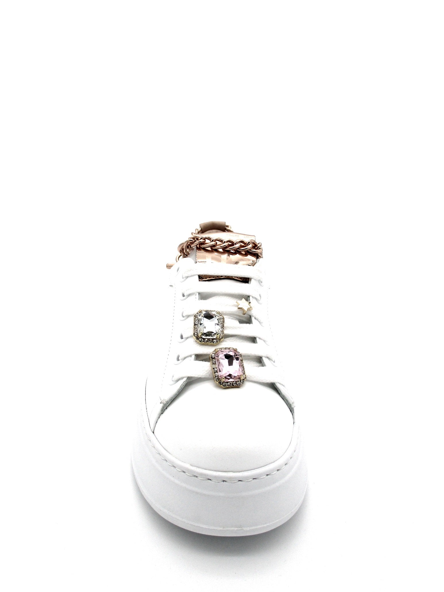 Sneaker pelle donna GIO+ G762A Bianca