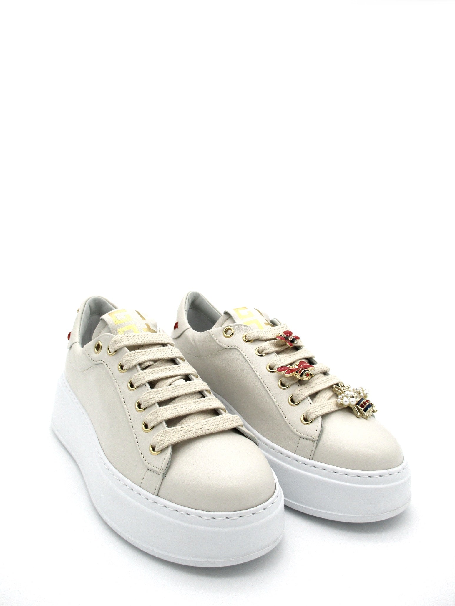 Sneaker pelle donna GIO+ G716W Beige