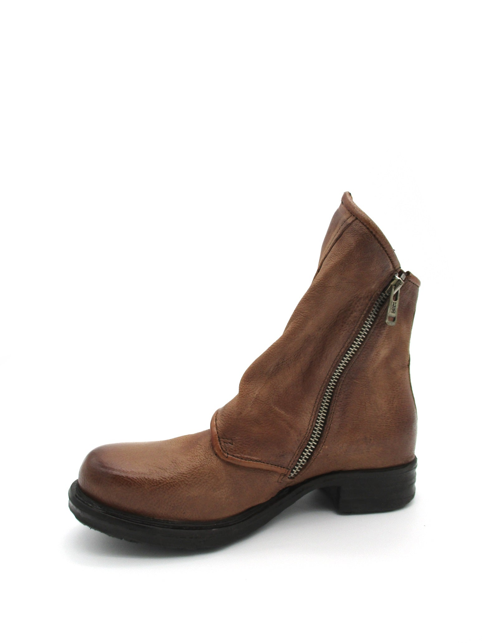 Stivaletto in pelle donna As98 A50215 Calvados