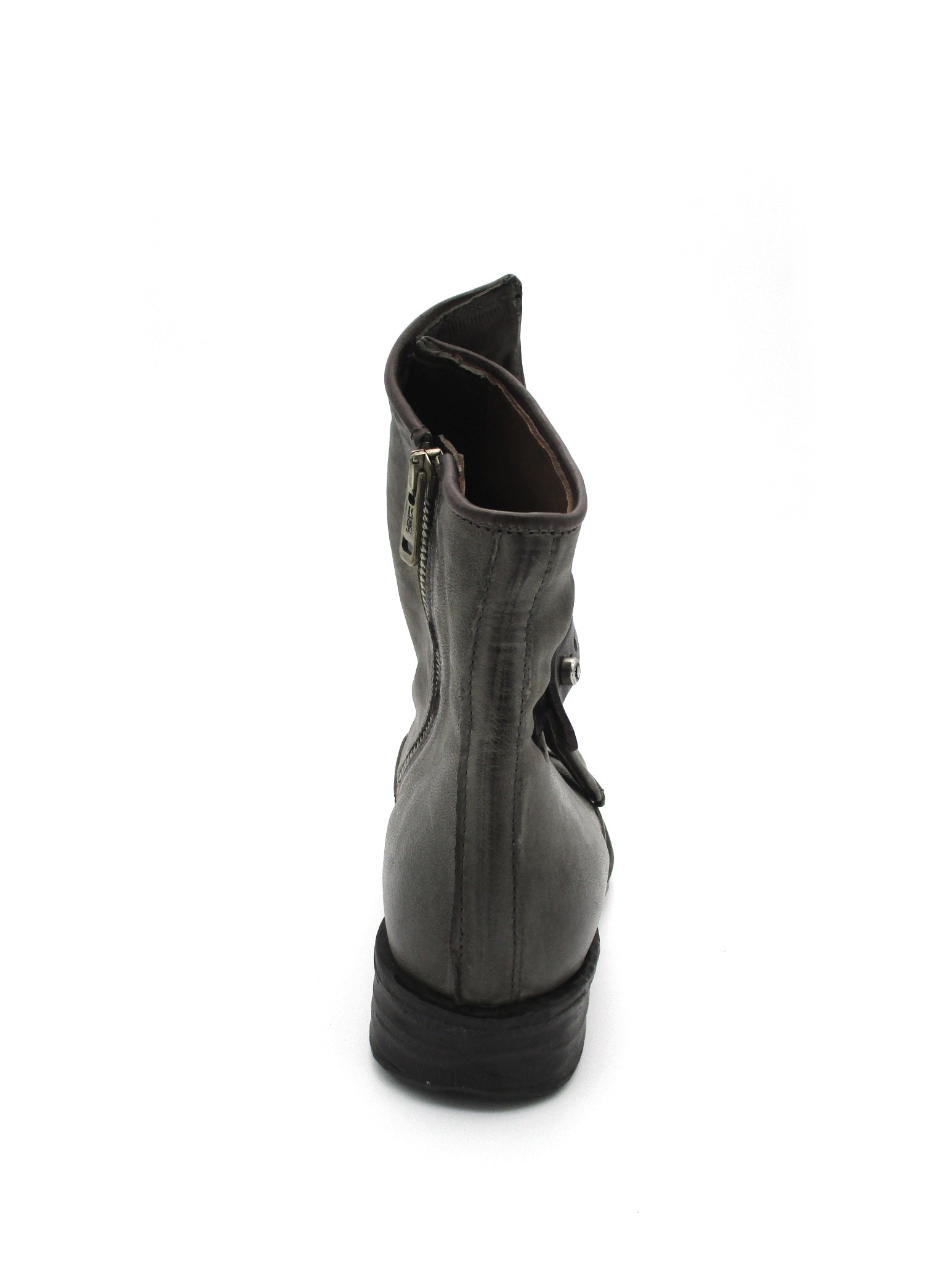 Stivaletto in pelle donna As98 A50215 Cenere
