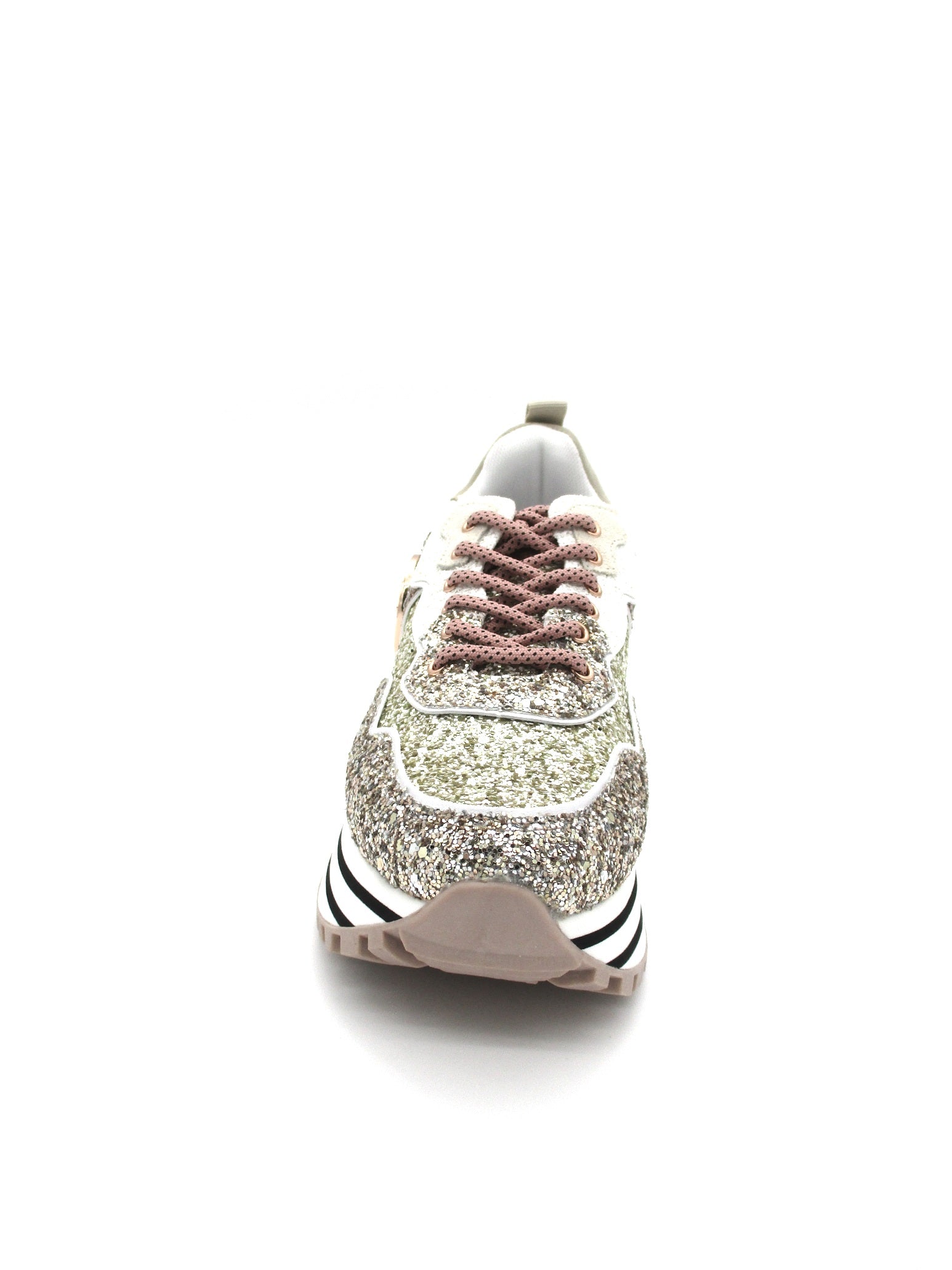 Sneaker LIU JO Maxi Wonder 1 Glitter Rose Gold