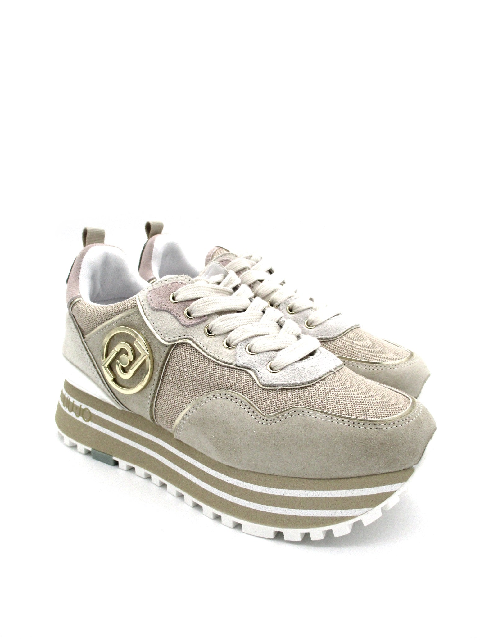 Sneaker LIU JO Maxi Wonder 24 Beige/Gold