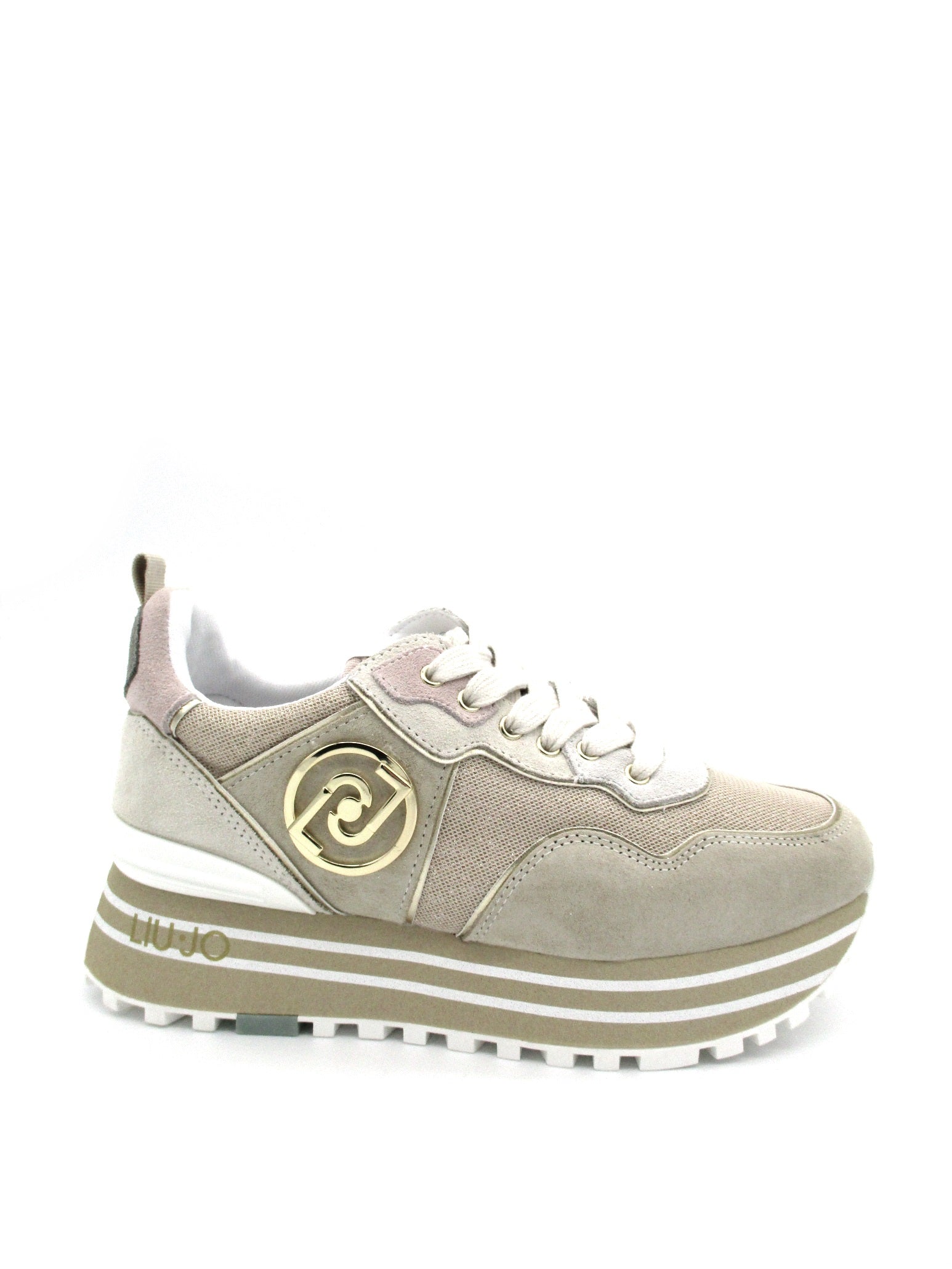 Sneaker LIU JO Maxi Wonder 24 Beige/Gold