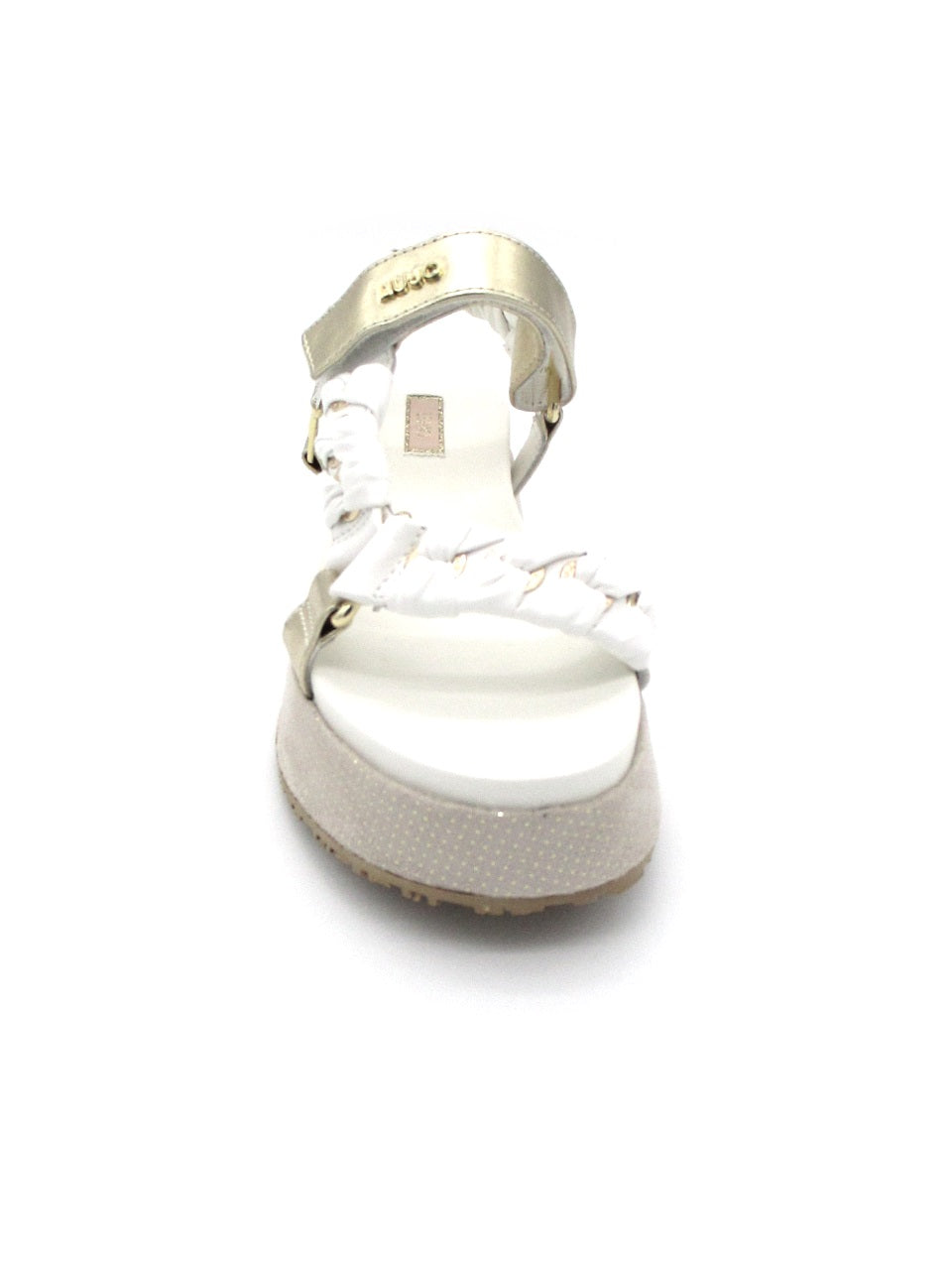 Sandalo Frida 12 LIU JO Gold/White