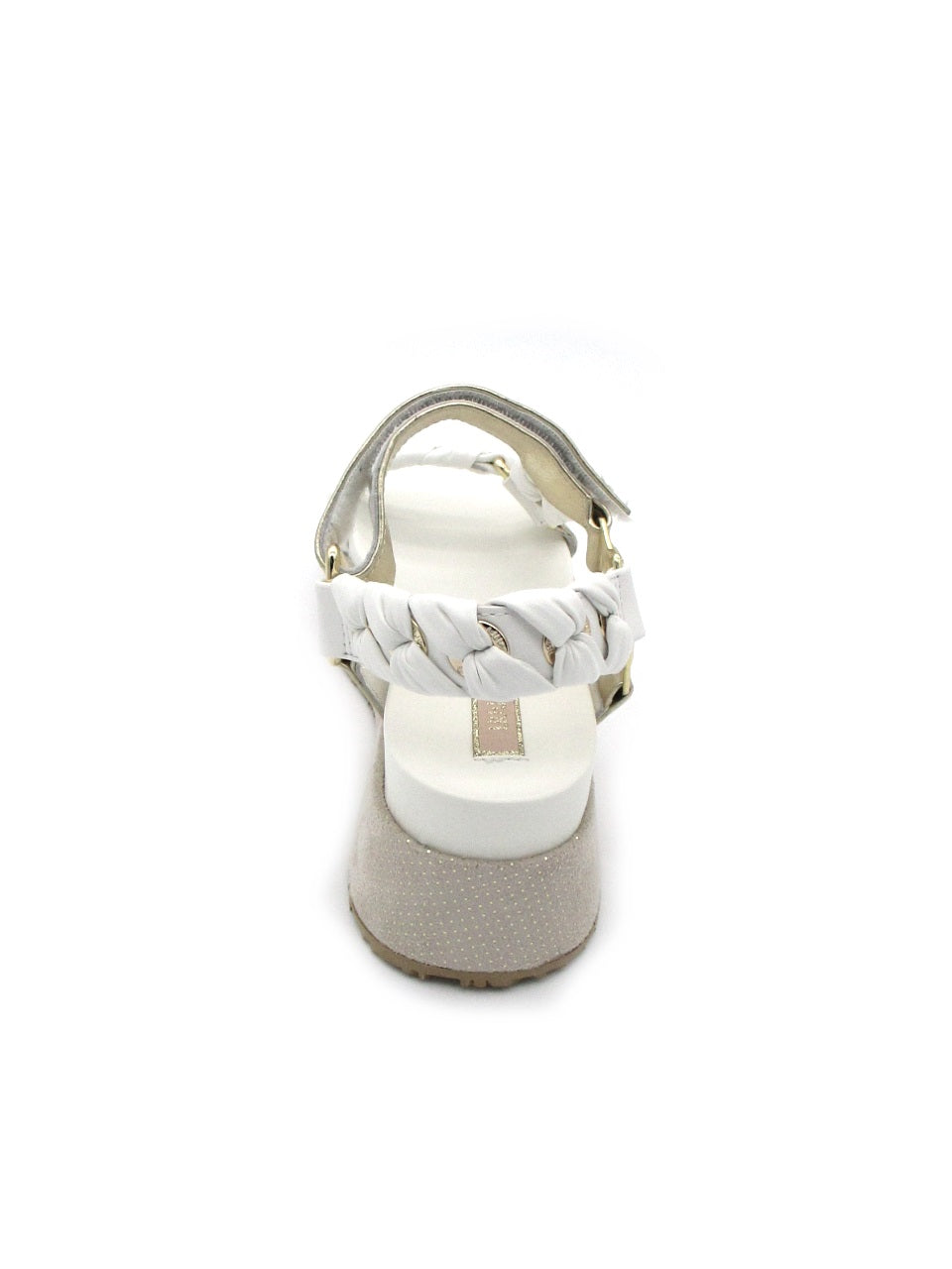 Sandalo Frida 12 LIU JO Gold/White