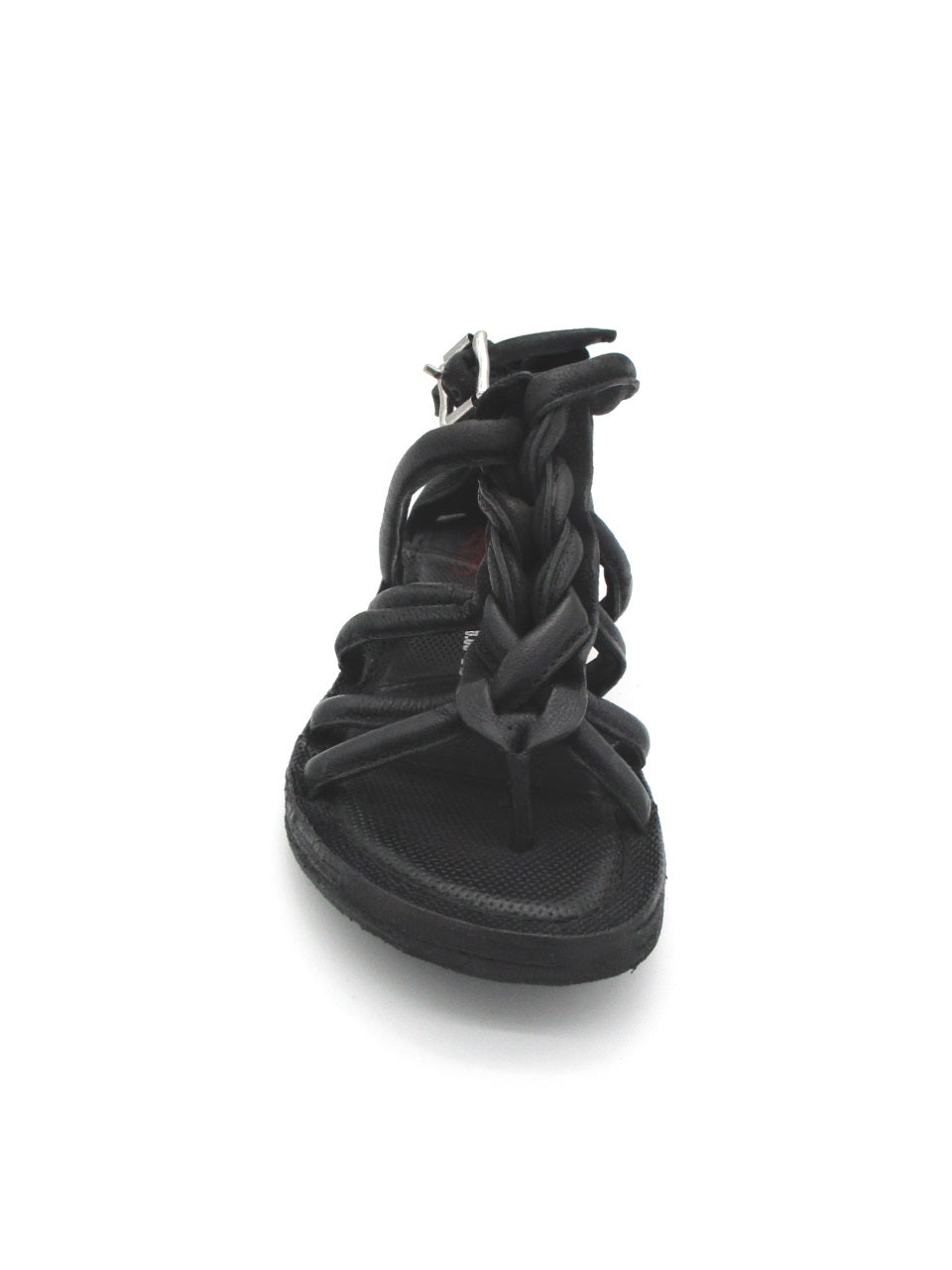 Sandalo in pelle donna As98 A16025 Black