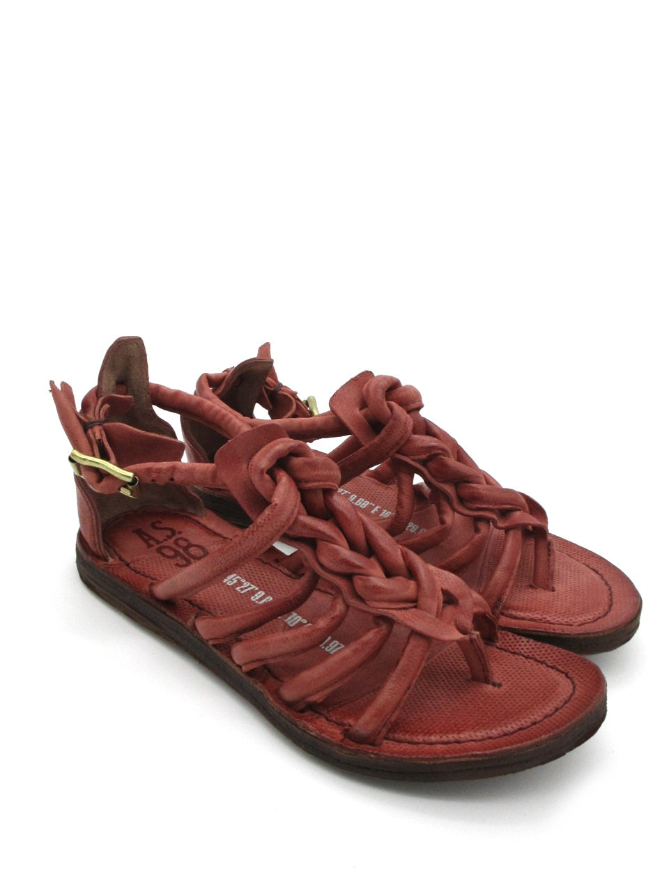 Sandalo in pelle donna As98 A16025 Mars