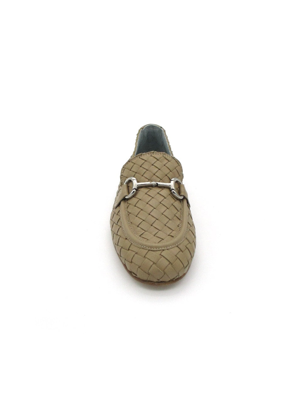 Mocassino pelle donna Poesie Veneziane JJA40 intrecciato Sabbia