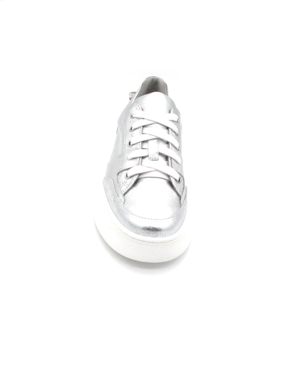 Sneaker pelle donna Janet & Janet Andromeda 3000 Argento