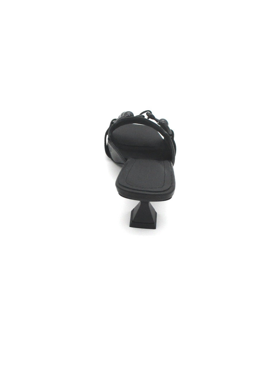 Sandalo pelle donna Janet & Janet Ada 3303 Nero