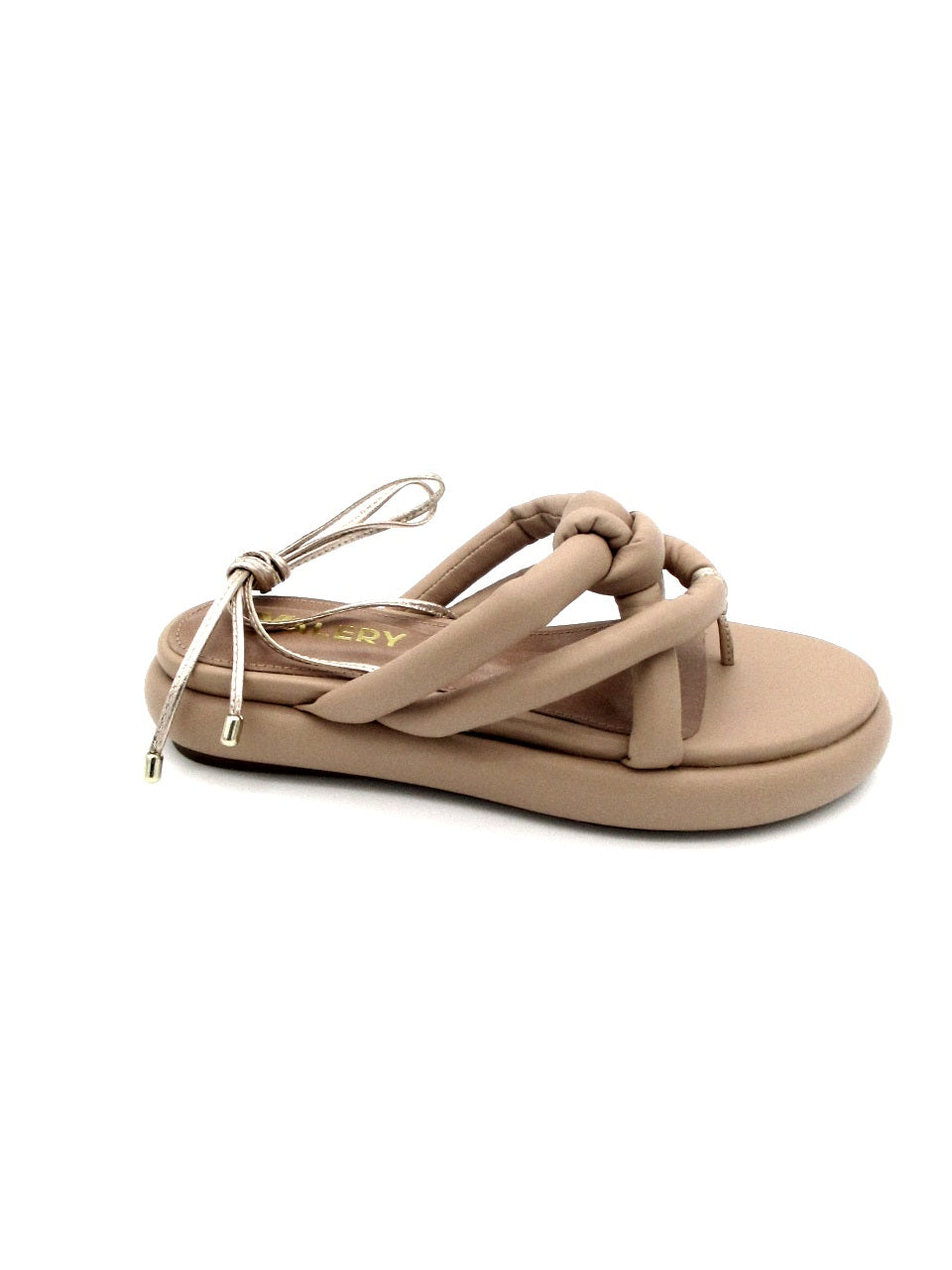 Sandalo pelle donna 1182004 Valery Sabbia