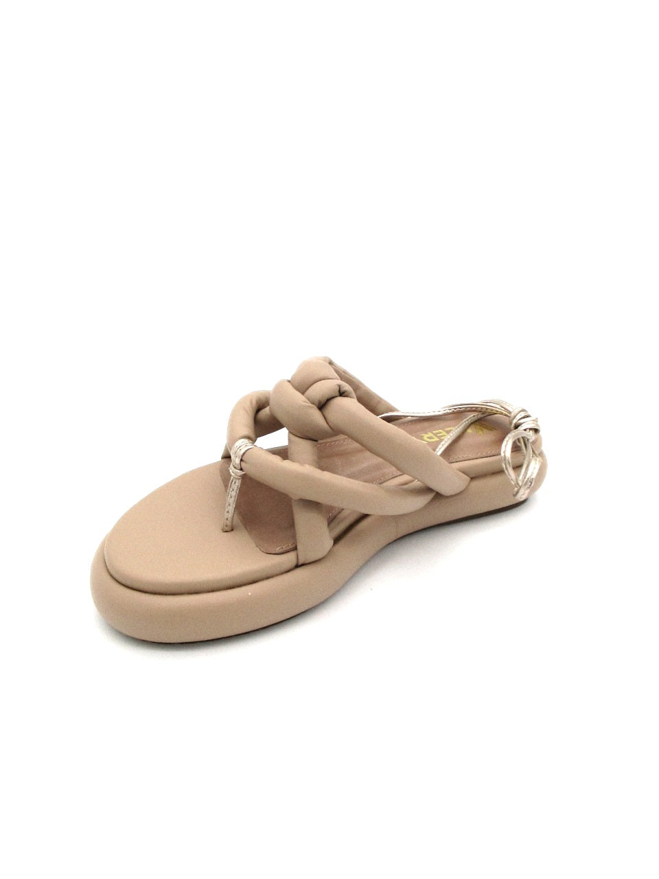 Sandalo pelle donna 1182004 Valery Sabbia