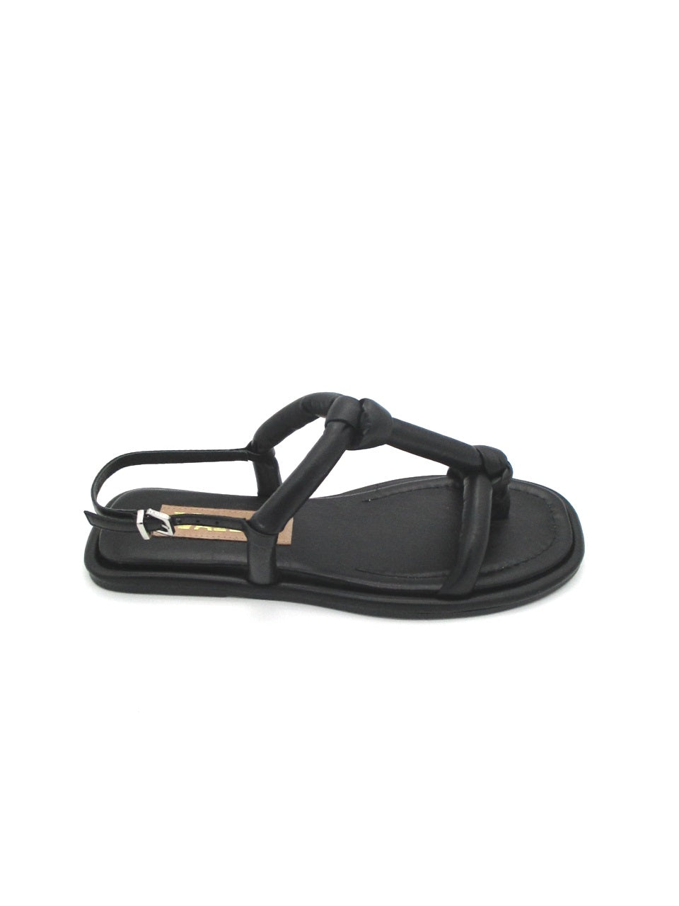 Sandalo pelle donna 1202003 Valery Nero