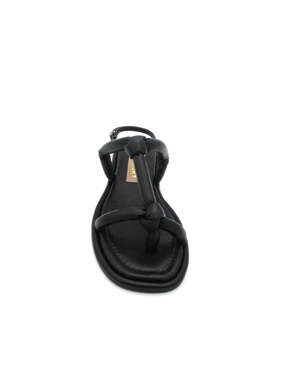 Sandalo pelle donna 1202003 Valery Nero