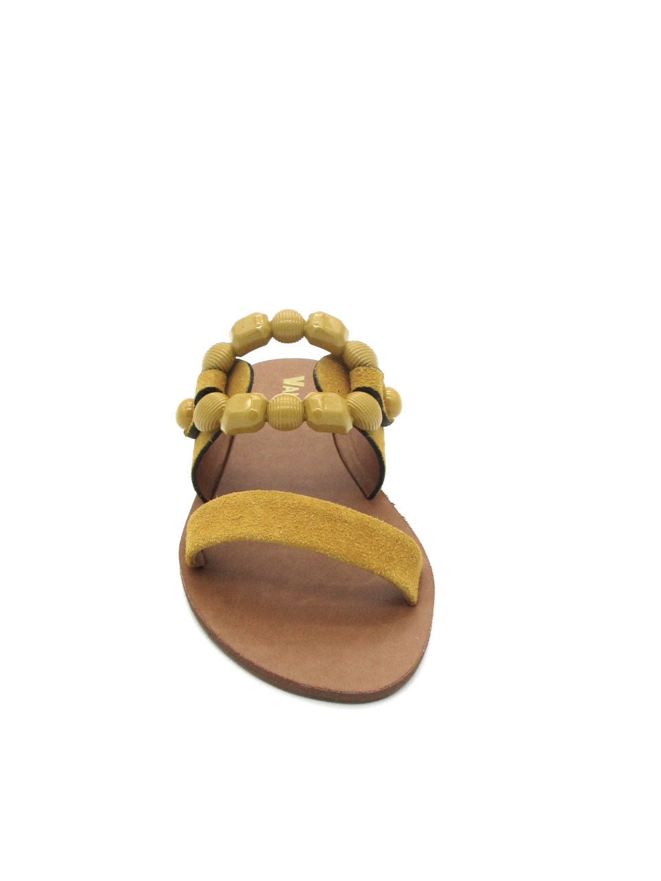 Ciabatta pelle donna 130098 Valery Ocra