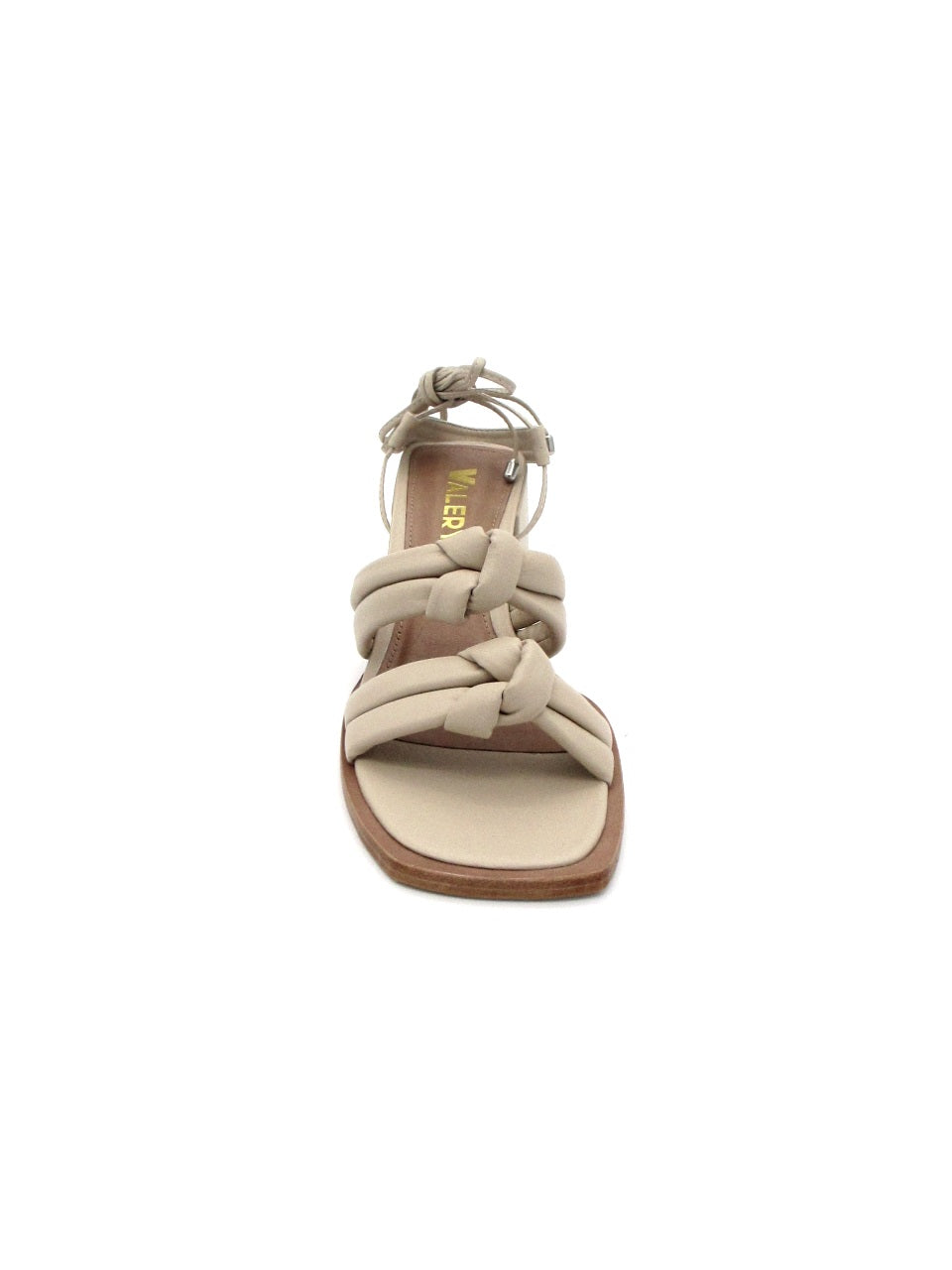 Sandalo pelle donna 1237003 Valery Avorio
