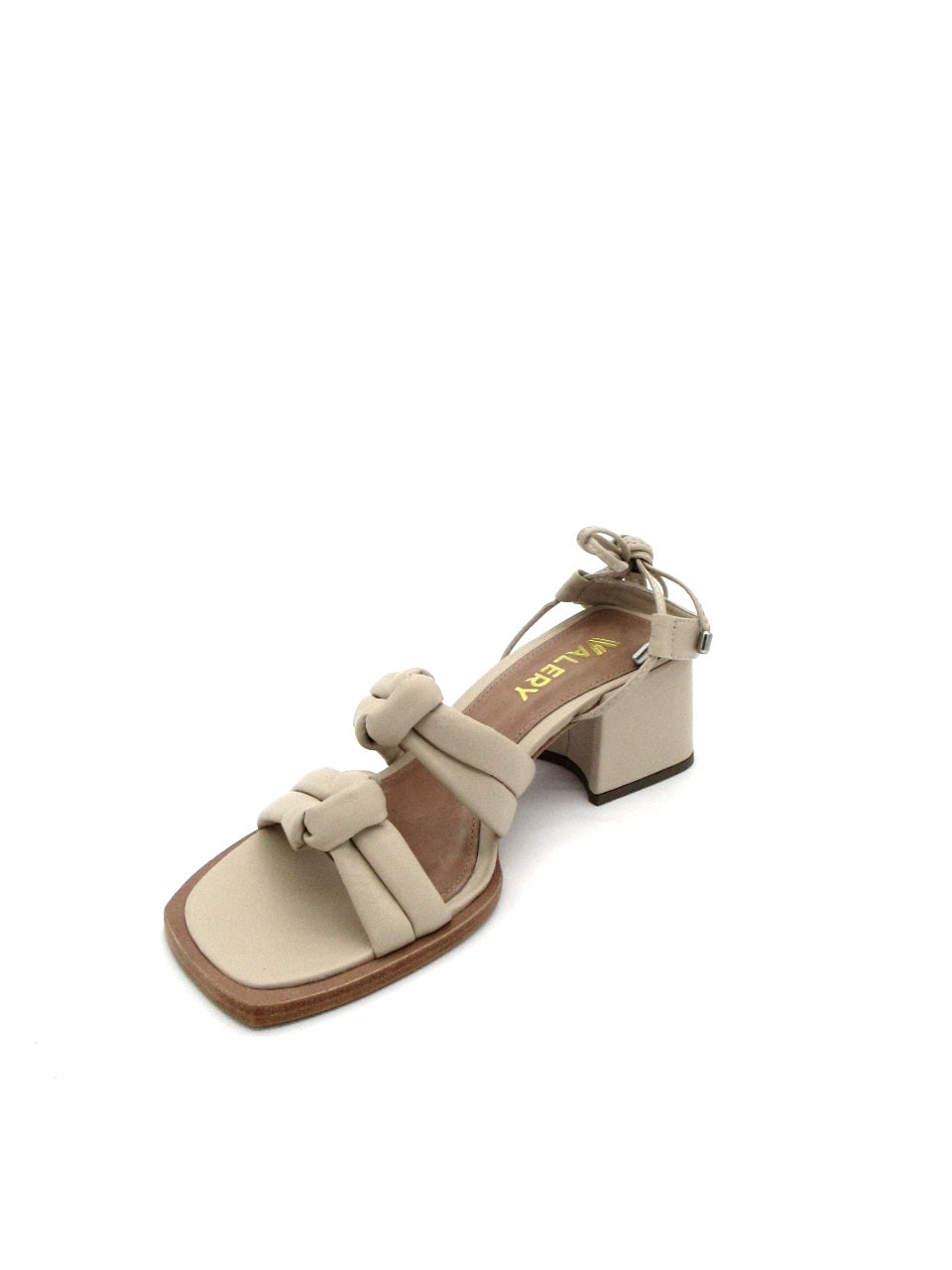 Sandalo pelle donna 1237003 Valery Avorio